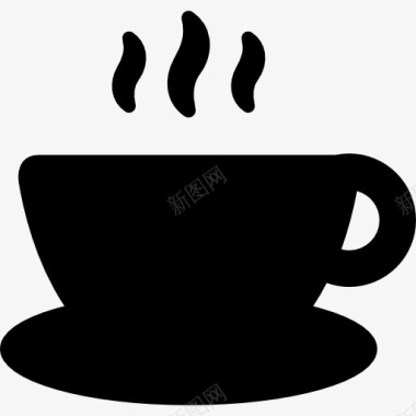 咖啡烘焙一杯咖啡图标图标
