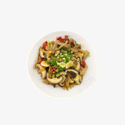 香菇榨菜肉丝食品餐饮素材