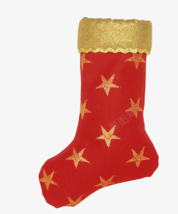 红色圣诞袜子素材
