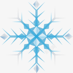 美丽的雪花素材