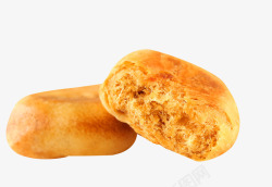 咸味肉松饼素材