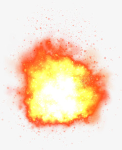爆炸火焰团素材
