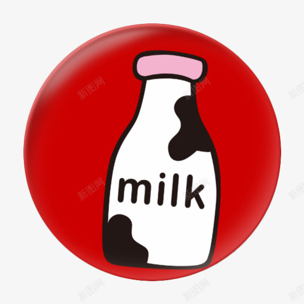 可爱的卡通牛奶瓶标签png免抠素材_88icon https://88icon.com MILK 卡通 卡通牛奶瓶 可爱 按钮 标志 标签 牛奶瓶 设计