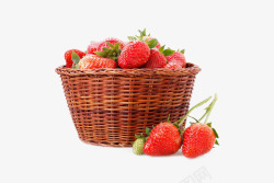 一筐草莓一筐草莓高清图片