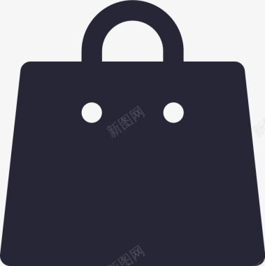 商品购物袋2矢量图图标图标