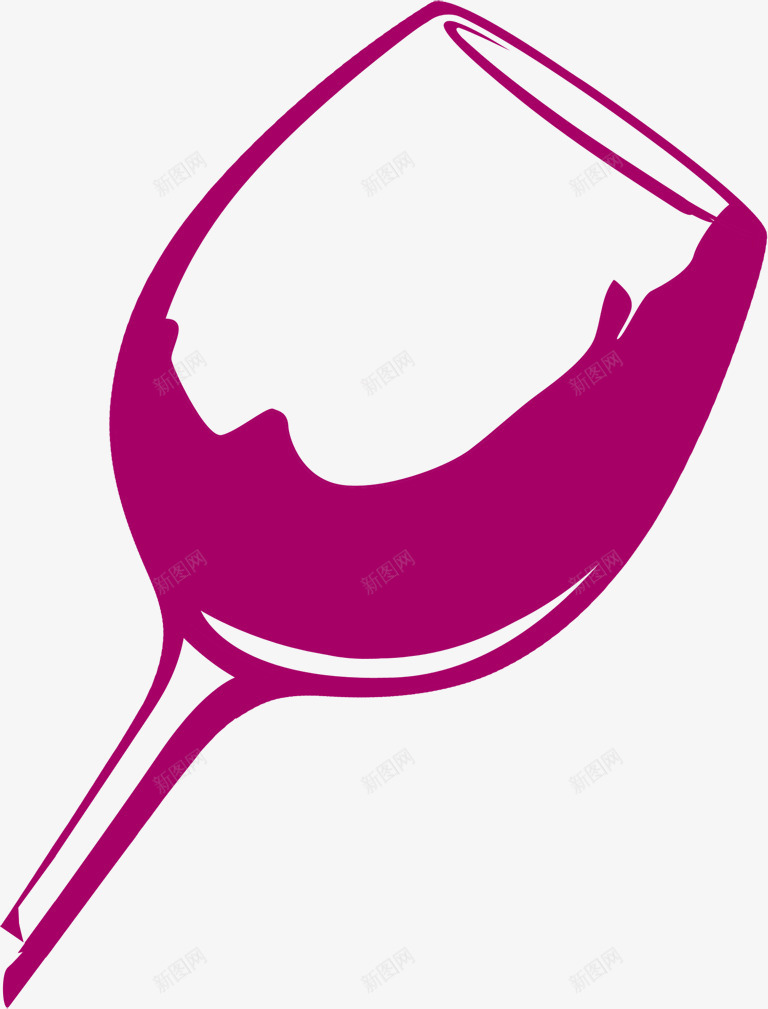 暗红色的葡萄酒杯png免抠素材_88icon https://88icon.com 暗红色 葡萄 酒杯