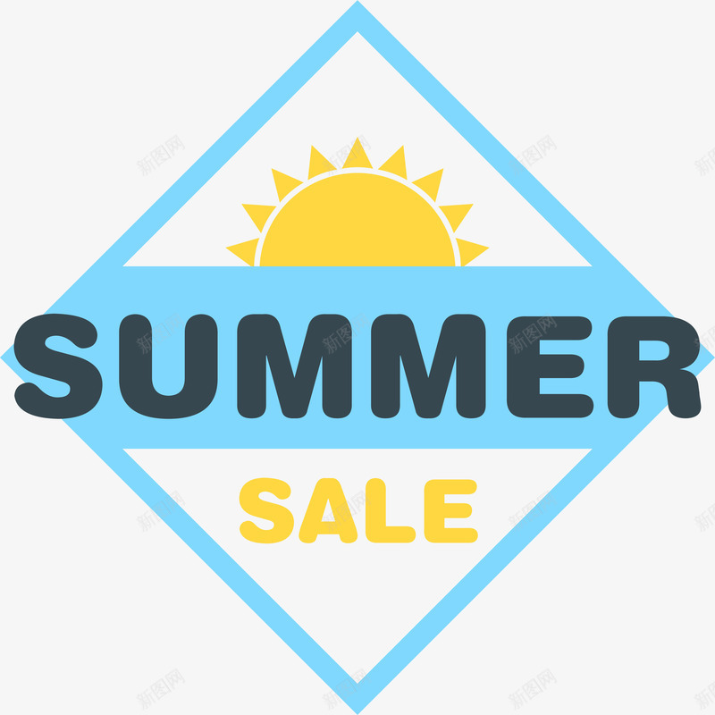 夏季可爱清新促销标签png免抠素材_88icon https://88icon.com 卡通可爱 夏季促销 小清新 标签 糖果色