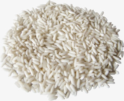 新鲜大米食物广告素材