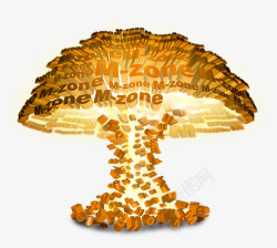 蘑菇云素材