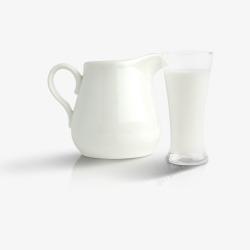 牛奶罐一杯牛奶高清图片