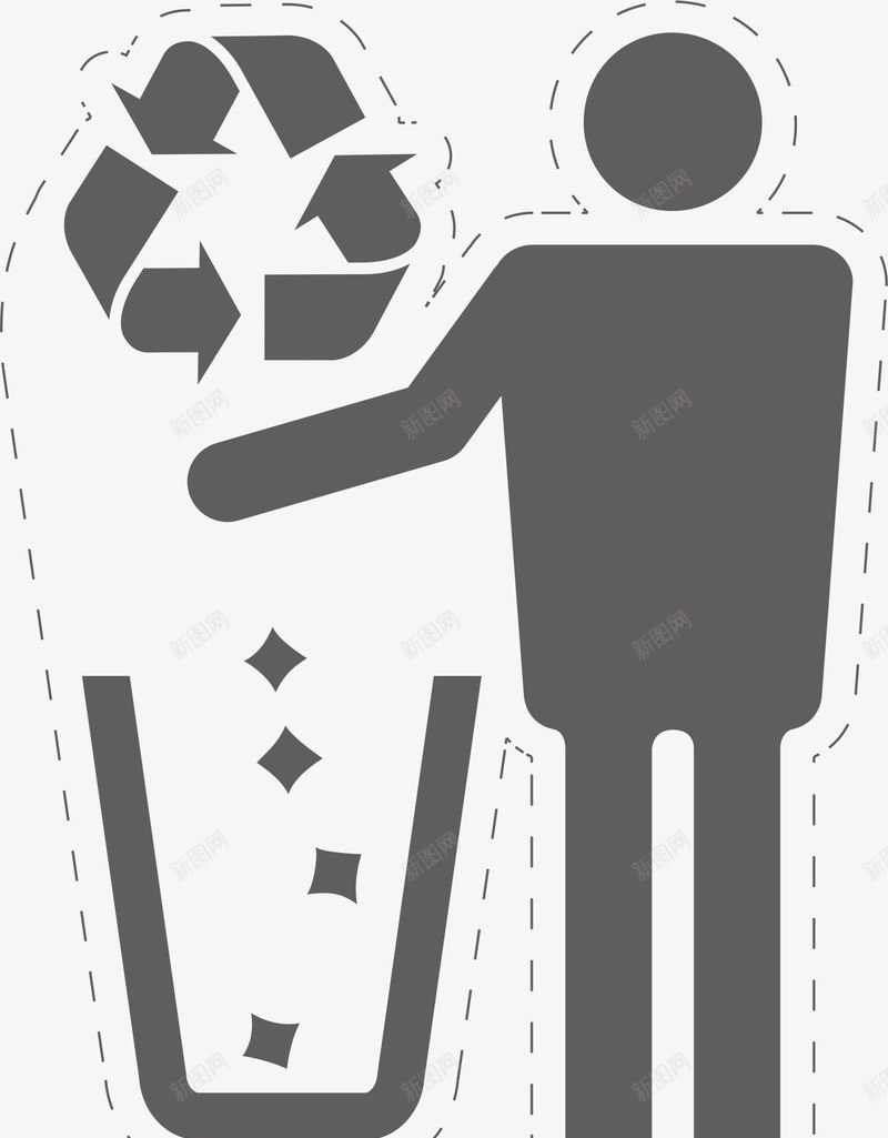卡通餐厅回收箱贴纸矢量图eps免抠素材_88icon https://88icon.com 卡通 回收 回收箱 小人 扔垃圾 贴纸 餐厅 矢量图