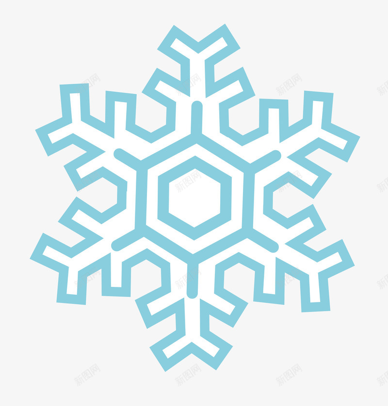 雪花png免抠素材_88icon https://88icon.com 下雪 冰冻 雪花