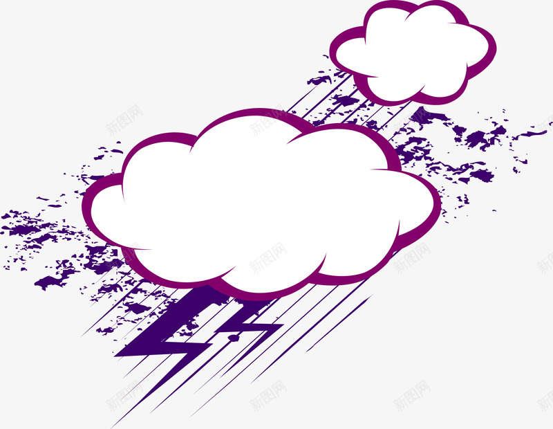 手绘对话框png免抠素材_88icon https://88icon.com 信息爆炸 卡通风格 气泡 气球 流行艺术 漫画 爆炸 艺术 语音泡泡