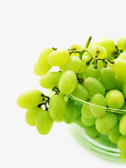 绿色新鲜葡萄水果素材