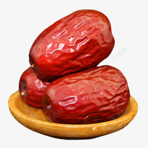 一碗红枣png免抠素材_88icon https://88icon.com png png素材 产品实物 大枣 红色 绿色食品 食物