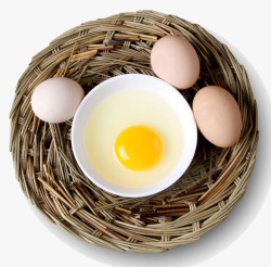 蛋黄蛋清鸡蛋素材