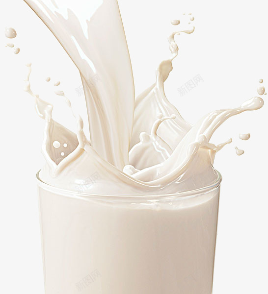 牛奶玻璃杯子牛奶杯png免抠素材_88icon https://88icon.com 杯子 牛奶 玻璃