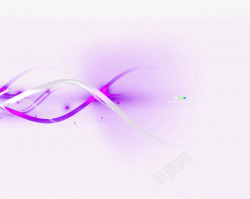 紫色白色交织光线素材