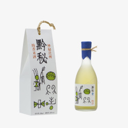 粗粮米酒素材