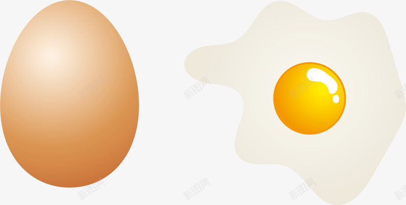 鸡蛋碎裂矢量图eps免抠素材_88icon https://88icon.com 一个鸡蛋 孵出鸡蛋 新鲜鸡蛋 碎裂 禽类蛋类 鸡蛋 矢量图