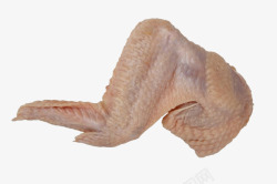 鸡肉色的新鲜大鸡翅素材