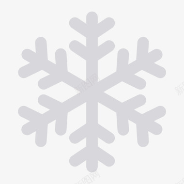 冬天的雪人卡通雪花图标图标