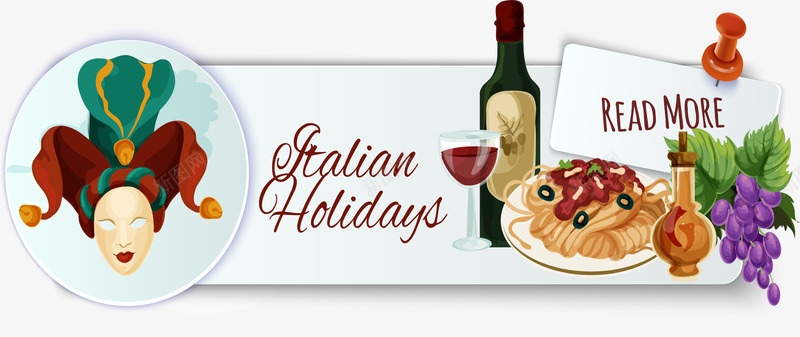 手绘蓝色卡片矢量图ai免抠素材_88icon https://88icon.com 卡片 手绘 水果 红酒 葡萄 蓝色 酒瓶 钉子 矢量图