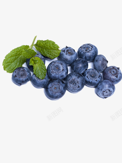 新鲜蓝莓水果png免抠素材_88icon https://88icon.com 水果 维生素 蓝色 蓝莓