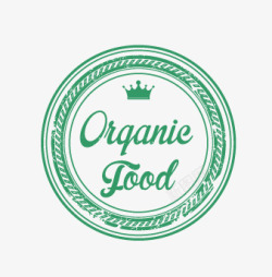 绿色图章绿色食品logo图章矢量图图标高清图片