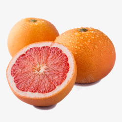 进口葡萄柚三个葡萄柚高清图片