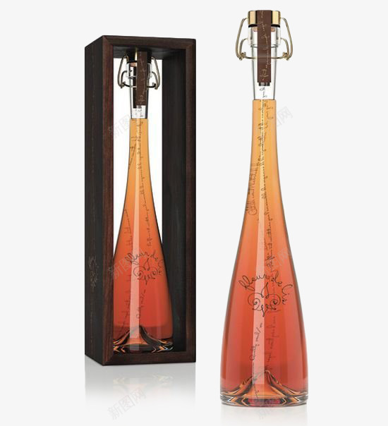 洋酒包装png免抠素材_88icon https://88icon.com 产品实物 玻璃瓶 高端设计