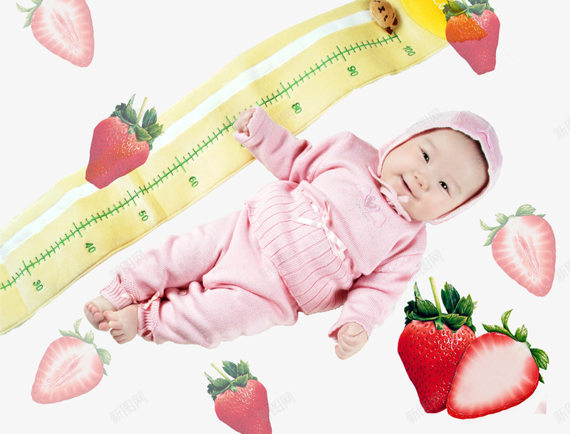 躺着的婴儿png免抠素材_88icon https://88icon.com png 可爱 外国婴儿 宝宝 宝贝 草莓