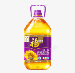 产品实物葵花籽油素材