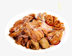 焖鹅肉焖鹅肉美味食品肉类高清图片