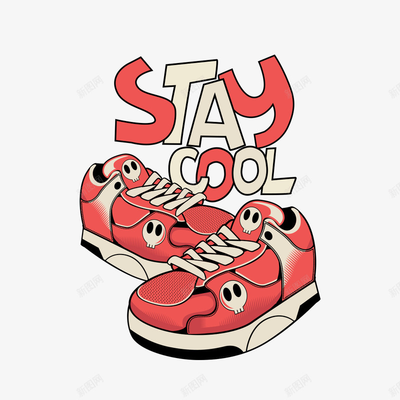 时尚运动鞋印花图案png免抠素材_88icon https://88icon.com 印花图案 图案边框 时尚图案 服装印花 素材边框 衣服素材 衣服设计