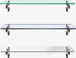 玻璃台子玻璃展架矢量图高清图片