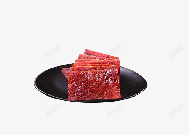 盘子里的猪肉铺png免抠素材_88icon https://88icon.com 产品实物 好吃 猪肉铺 秘制 零食 食品