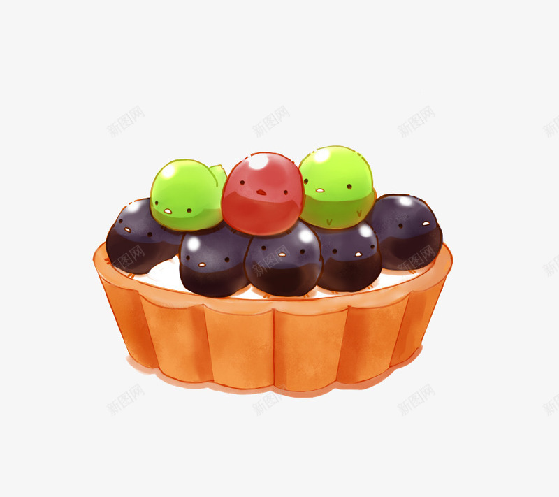 葡萄小鸡png免抠素材_88icon https://88icon.com 卡通 可爱 小鸡崽 手绘 甜点 萌 蛋糕 面包 食品 食物