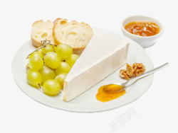 葡萄蜂蜜芝士奶酪素材