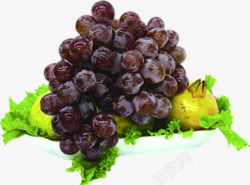 创意海报水果葡萄素材