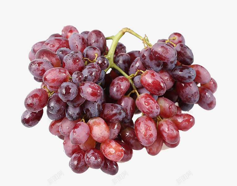 一串红提png免抠素材_88icon https://88icon.com 一串红提 实物 成熟 水果 紫葡萄 葡萄