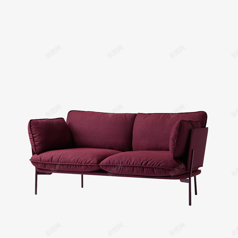 高级红棕色沙发椅png免抠素材_88icon https://88icon.com 个性 产品实物 特色 现代家具 简约 红棕色 高端 高级