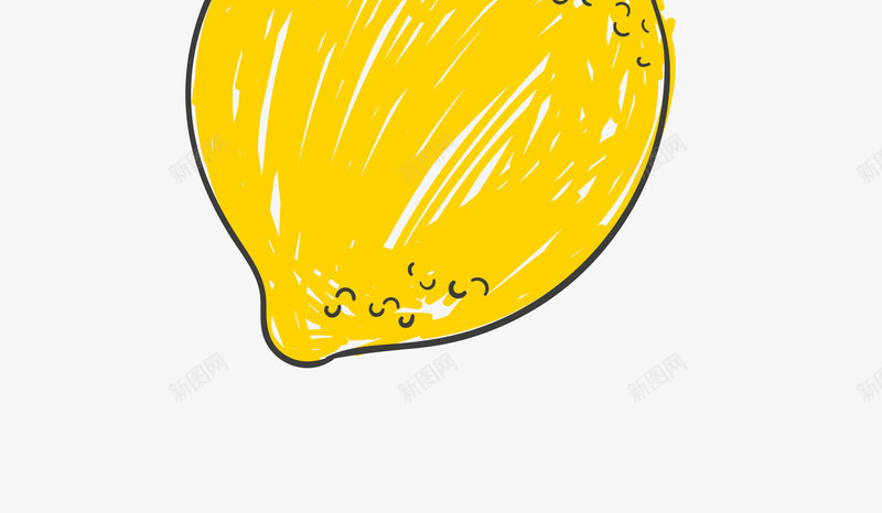 黄色新鲜柠檬手绘矢量图eps免抠素材_88icon https://88icon.com 手绘 新鲜柠檬 矢量柠檬 黄色柠檬 矢量图