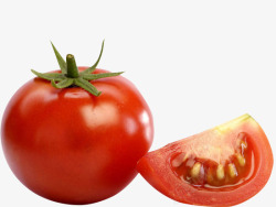 红色新鲜西红柿素材