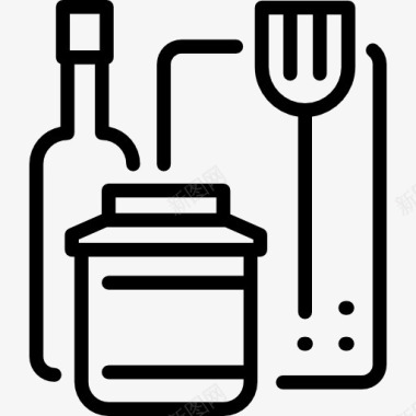 厨房烘焙产品图标图标