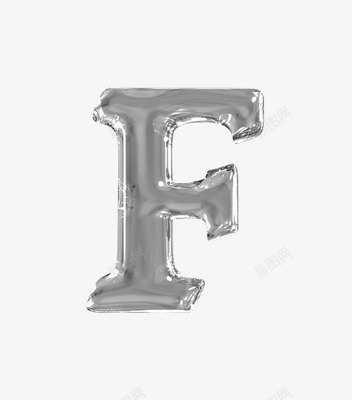 琥珀字母Fpng免抠素材_88icon https://88icon.com 创意数字 玻璃质感 琥珀字母数字