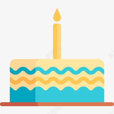 生日宴会蛋糕图标图标