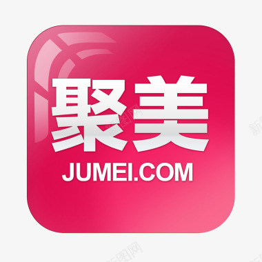购物logo购物软件app聚美优品图标图标