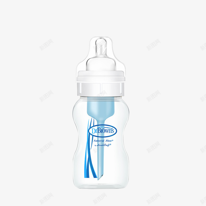 布朗博士玻璃奶瓶png免抠素材_88icon https://88icon.com 产品实物 初生儿玻璃奶瓶 宝宝防胀气奶瓶