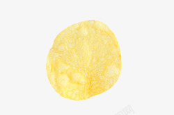 黄色油炸零食薯片实物素材